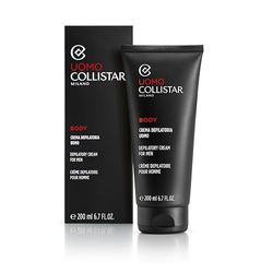 Collistar Crema Depilatoria Uomo, Elimina i Peli senza Irritare, Semplice e Facile da Usare, 200 ml