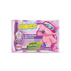 INKEE Bath Fizzer Bomba de Baño Efervescente Enriquecida con Aceite de Almendras, 1 de 4 Colores y Aromas