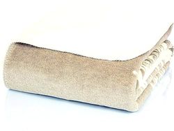 Glart blanket grey feathers XL, sofa blanket 150 x 200 cm, soft and warm woolly blanket, extra fluffy, for use as a sofa blanket, couch blanket, cosy blanket, cosy throw, plush sofa throw, J2F