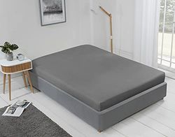 Emma Barclay Lyla Drap-Housse 100% Polyester Gris Simple