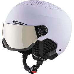 ALPINA Unisex - Volwassenen, ARBER VISOR Q-LITE Skihelm, lilac matt, 51-55 cm