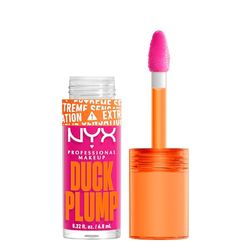 NYX Professional Makeup Gloss Rimpolpante, Altamente Pigmentato, Volume Immediato e Duraturo, Arricchito con Zenzero Piccante, Duck Plump, Tonalità: Bubblegum Bae, 6,8 ml