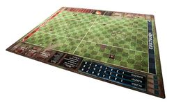 playmats.eu Alfombrilla de Goma para Juegos de Lucha, Color Blood Bowl, 90x70 cm / 35.5"x27.5" (PALYMATS BB070)