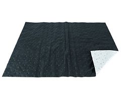 EUFAB 21079 Oilpad Environmental Protection Mat for Indoor Use without Hemmed Black Dimensions 0.40 x 0.50 m
