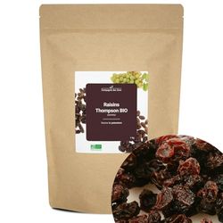 Raisins Thompson BIO - Fruits séchés en vrac - 1kg