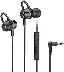 Earphones, Wired Dynamic 3,5 mm Plug in Ear Gaming Earphone with Mic for Phone/Computer