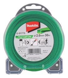 Makita Fil nylon Trèfle torsadé MAKITA 2 mm x 30 m - E-01775