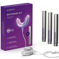 Smilepen Whitening Kit I Brosse à dents pour la maison I Jusqu'à 70% de dents blanches en 7 jours I Testé cliniquement