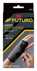 FUTURO Comfort Stabilizing Wrist Brace - Stabilizes and supports sore, weak or injured wrist - Adjustable
