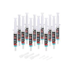 1000 Miglia BKR 4102 WET CERAMICO Lubrificante Bici - 144 ml (12x12 ml), Condizioni tracciato Umide/Bagnate/Fangose, Siringhe + applicatori Drop e Huggie System, formula fluorescente profumata
