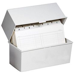 Hojas Exacompta Clásico bandeja de 6.50 x 12 x 10 cm gris claro