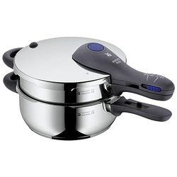 WMF 793939990 Perfect Plus Ångkokare Set med 2 Delar, 4.5 L, Silver