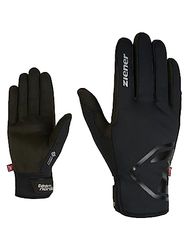 Ziener UMANO Guanti da sci di fondo, da uomo, imbottiti, Primaloft, Softshell, nero, 8,5