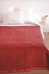 Volta Woolmark Wollen deken, 220 cm x 240 cm, grootte, Rozenhout