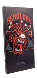 Joy Toy Dungeons & Dragons hållare kanvas (canvasbild) med 6 LED-lampor för upphängning och placering – 20 x 3 x 40 cm