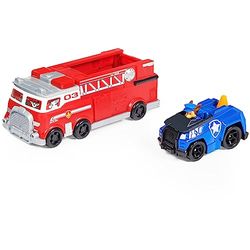 PAW Patrol, True Metal Fire Truck formgjuten team fordon med 1:55-skala jaga leksaksbil, barnleksaker för åldrarna 3 och uppåt