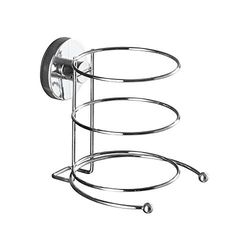 Wenko Vacuum-Loc® Suporte para secador Milazzo Fixar sem perfuração, aço, 12,5 x 13 x 14,5 cm, cromado