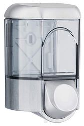 Mar Plast A56100 Distributeur de Savon Liquide 0,35 l Chromé 160 x 95 x 95 mm