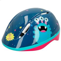COLORBABY CB Riders Ride & Roar kinderhelm, monster-design, verstelbaar op het hoofd, verstelbare kliksluiting, kinderstep, veilig en robuust, voor meisjes en jongens, 3 jaar (47553)