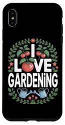 I Love Gardening Tomate Plant Coque pour iPhone XS Max