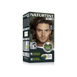 Naturtint Men Permanent Hair Colour Gel 5N Light Chestnut Brown for Hair Beard and Moustache. Ammonia Free, up to 100% Grey Coverage, Natural Looking Long Lasting Results