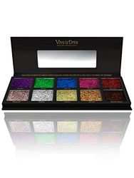 Viva la Diva Glitter Bomb - paleta de maquilhagem, multicolorido