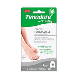 Timodore, Cerotti Paracalli per Calli Molli, Indicati per Proteggere dallo Sfregamento della Scarpa, Prevengono il Riformarsi del Callo Molle, 100% Made in Italy, Dermatologicamente Testato, 9 pz