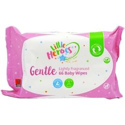 Regal Little Heroes Baby Wipes, 66 Count, Unscented, Alcohol Free, Gentle for Baby Skin