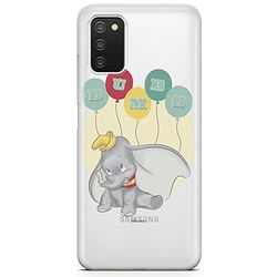 ERT GROUP mobiel telefoonhoesje voor Samsung A03S origineel en officieel erkend Disney patroon Dumbo 003 optimaal aangepast aan de vorm van de mobiele telefoon, gedeeltelijk bedrukt