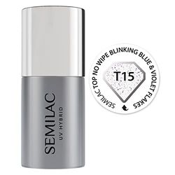Semilac Smalto Semipermanente Lampeggiante Blu & Viola 7ml