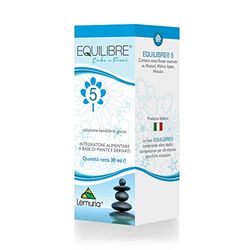 Lemuria - EQUILIBRE 5 - Utile per attenuare sensazioni di Paura - Integratore Alimentare a base di Piante e Derivati - 30ml
