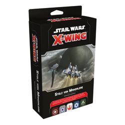 Asmodee | Atomic Mass Games | Star Wars: X-Wing 2. Edition – stolt av Mandalore | Förlängning | Bordsskiva | 2 spelare | Från 14+ år | 45+ minuters speltid | tyska