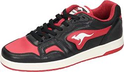 KangaROOS K-slam Point Sneakers, uniseks, Jet Black Rouge, 43 EU