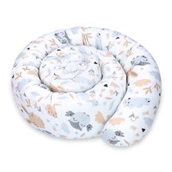 Zijslaper kussen bed slang lichaam kussen 300 cm Katoen - kussen lang bed rol slaapkussen nek rol kussen Uilen