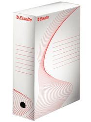 Esselte Group 20172 - Cajas de archivo (10 unidades), color blanco lomo 100mm, pack de 25