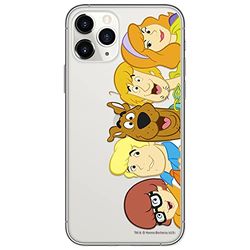 ERT GROUP mobile phone case for Iphone 11 PRO MAX original and officially Licensed Scooby Doo pattern 001 optimally adapted to the shape of the mobile phone, partially transparent