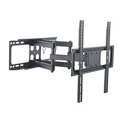 PureMounts FM41-400 Soporte de pared para TV con 66-132cm (26-52"), VESA: 400x400, inclinable: 5°/-15°, orientable +/-60°, Distancia de la pared: 53-464mm, carga max: 40kg, negro
