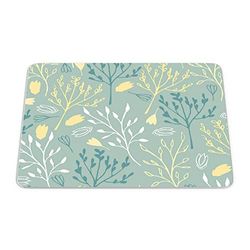 Bonamaison, Tapis de Souris Rectangle Imprimé Numériquement, Fond Antidérapant, pour Bureau et Maison, Taille: 22x18cm