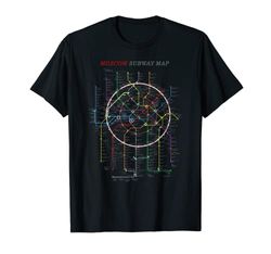 Camiseta de mapa del metro de Moscú | Metro, Underground Camiseta