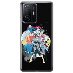 ERT GROUP mobiltelefonfodral för Xiaomi 11T 5G / 11T PRO 5G originalt och officiellt licensierat DC mönster Super Girls 001 anpassad till formen på mobiltelefonen, fodral tillverkad av TPU-plast