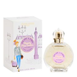 JEANNE ARTHES - Eau de Parfum Femme French Way Of Life - Balade à Paris - Shopping Place Vendôme - Fruité & Floral - Noix de coco et Vanille - Fabriqué en France à Grasse - Cadeau Femme - 100 ml