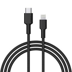 AUKEY CB-CL02 nylonowy USB-kabel C-Lightning 1,2 m merk