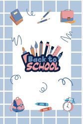 Back To School: School Notebook, Notepad For Student, Daily Notebook, Personal Journal