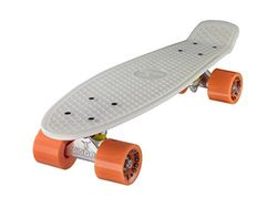 Ridge Skateboards Glow in the Dark Mini Cruiser Board skateboard, komplett, 55 cm