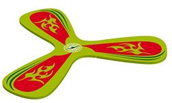 Paul Günther 1543 - Mc Squeezy Boomerang, van zacht EVA materiaal, ideaal voor binnen, vliegt 1 - 3 m, ideaal plezier voor kinderen en volwassenen.