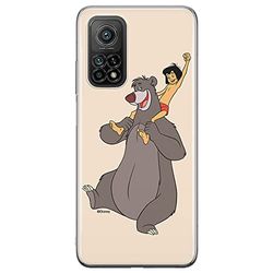 ERT GROUP mobiltelefonfodral för Xiaomi MI 10T 5G / MI 10T PRO 5G originalt och officiellt licensierat Disney mönster Jungle Book 002, fodral tillverkad av TPU-plast