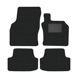 Nicoman Spaghetti All-Weather Fully Tailored Car mats Fit【2013-2019 Golf MK7 Hatchback/Estate】(Full Set 4-Piece,Black)