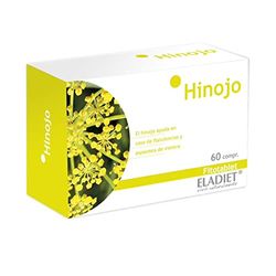 Eladiet Complemento Alimenticio de Hinojo - 60 Comprimidos - Favorece los Procesos Digestivos - Contribuye a Mejorar el Tránsito Intestinal - Efecto Calmante , 60 unidad, 1