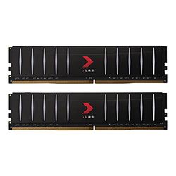 PNY Kit de Modulos de Memoria para PC 16GB (2x8GB) XLR8 Gaming RAM DDR4 3200MHz Low Profile