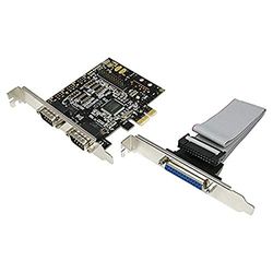 LogiLink PCI Express Scheda per porte 1x parallela + 2 x seriale